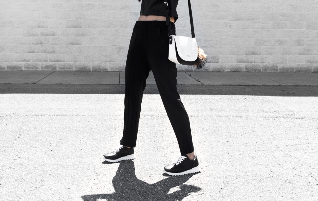 casual minimalist sneakers