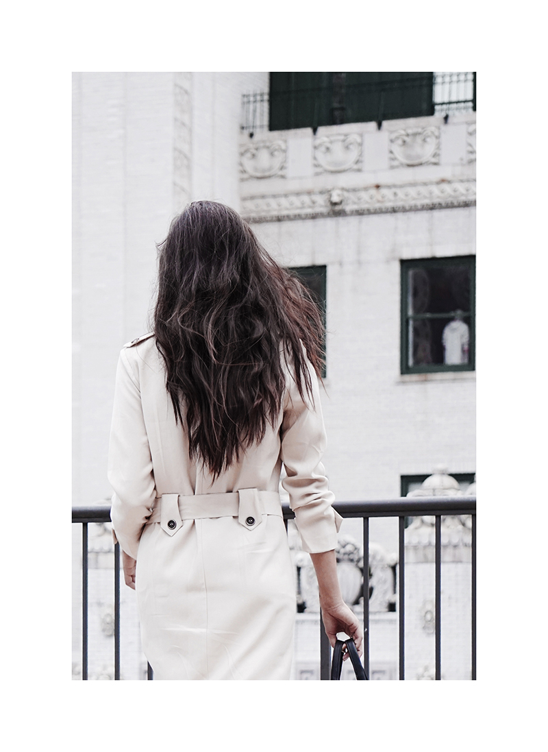 classic trench coat back