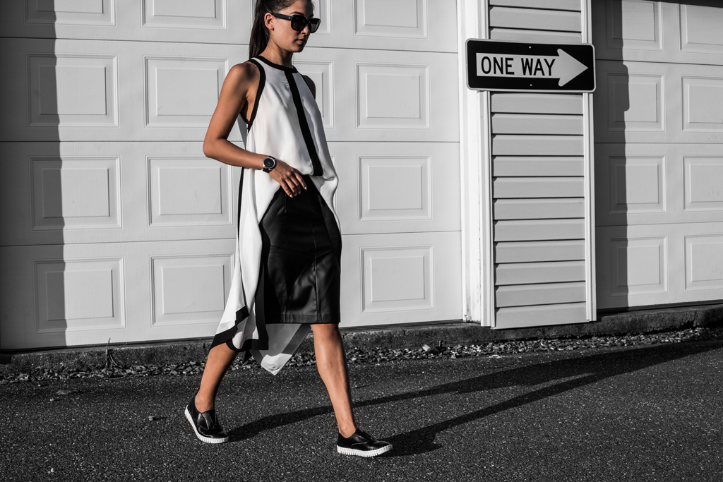 monochrome fashion tips
