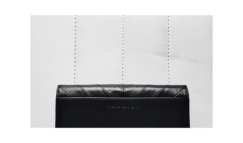 status anxiety leather wallet