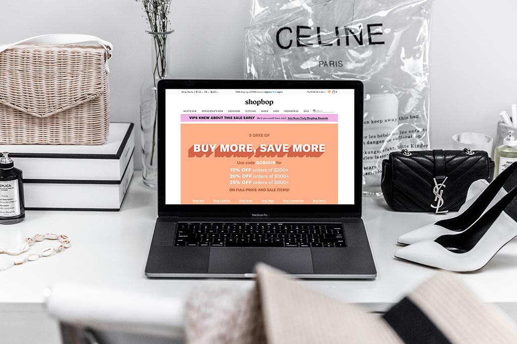 luxury fashion shopping tips with shopbop seasonal sale with coupon code